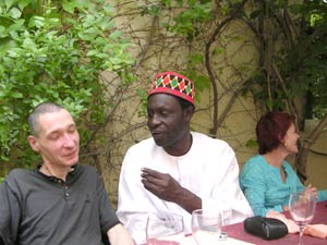 michel Amarger et Moussa Touré