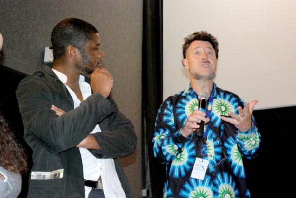 Lionel Méta (La métaphore du manioc) et Guy-André Lagesse (Footsak, la balle au bond)