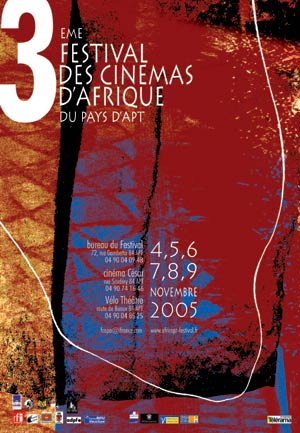 3e festival des cinémas d'afrique du pays d'APT   