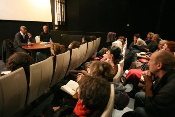 Discussion avec Raoul Peck et Olivier Barlet ©VM