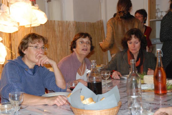 Espace Cély, Dominique Denis, Marie-Noëlle Guétin et Joëlle Daneyrolles.